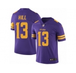 Youth Nike Minnesota Vikings #13 Shaun Hill Limited Purple Rush NFL Jersey