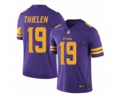 Youth Nike Minnesota Vikings #19 Adam Thielen Limited Purple Rush NFL Jersey