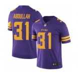 Youth Nike Minnesota Vikings #31 Ameer Abdullah Limited Purple Rush Vapor Untouchable NFL Jersey