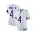 Youth Nike Minnesota Vikings #4 Ryan Quigley Vapor Untouchable Limited White NFL Jersey