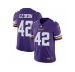 Youth Nike Minnesota Vikings #42 Ben Gedeon Vapor Untouchable Limited Purple Team Color NFL Jersey