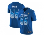 Youth Nike Minnesota Vikings #55 Anthony Barr Royal Stitched NFL Limited NFC 2018 Pro Bowl Jersey