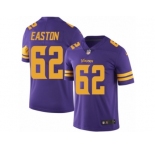 Youth Nike Minnesota Vikings #62 Nick Easton Limited Purple Rush Vapor Untouchable NFL Jersey