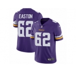 Youth Nike Minnesota Vikings #62 Nick Easton Purple Team Color Vapor Untouchable Limited Player NFL Jersey