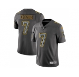 Youth Nike Minnesota Vikings #7 Case Keenum Gray Static NFL Vapor Untouchable Limited Jersey