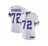 Youth Nike Minnesota Vikings #72 Mike Remmers Vapor Untouchable Limited White NFL Jersey