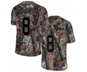 Youth Nike Minnesota Vikings #8 Kirk Cousins Camo Rush Realtree Limited NFL Jersey
