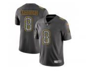 Youth Nike Minnesota Vikings #8 Sam Bradford Gray Static NFL Vapor Untouchable Limited Jersey