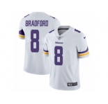Youth Nike Minnesota Vikings #8 Sam Bradford Vapor Untouchable Limited White NFL Jersey