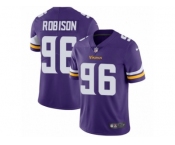 Youth Nike Minnesota Vikings #96 Brian Robison Vapor Untouchable Limited Purple Team Color NFL Jersey