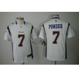 nike youth nfl jerseys minnesota vikings #7 christian ponder white[nike limited]