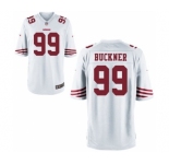 Men San Francisco 49ers #99 Deforest Buckner White Game Jersey
