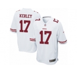 Men's Nike San Francisco 49ers #17 Jeremy Kerley Game White NFL Jersey