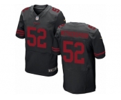 Men's Nike San Francisco 49ers #52 Ahkello Witherspoon Elite Black NFL Jersey