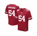 Men's Nike San Francisco 49ers #54 Ray-Ray Armstrong Elite Red Team Color NFL Jersey