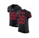 Nike San Francisco 49ers #28 Jerick McKinnon Black Alternate Men Stitched NFL Vapor Untouchable Elite Jersey