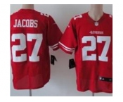 nike nfl jerseys san francisco 49ers #27 brandon jacobs red[Elite]