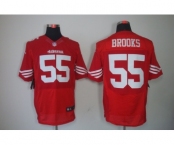 nike nfl jerseys san francisco 49ers #55 brooks red[Elite]