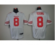 nike nfl jerseys san francisco 49ers #8 young white[Elite]