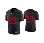 Men San Francisco 49ers #29 Talanoa Hufanga Black Vapor Limited Jersey