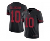 Men's Nike San Francisco 49ers #10 Bruce Ellington Limited Black Rush NFL Jersey