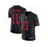 Men's Nike San Francisco 49ers #11 Marquise Goodwin Vapor Untouchable Limited Black NFL Jersey
