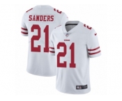 Men's Nike San Francisco 49ers #21 Deion Sanders Vapor Untouchable Limited White NFL Jersey