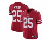 Men's Nike San Francisco 49ers #25 Jimmie Ward Vapor Untouchable Limited Red Team Color NFL Jersey