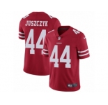 Men's Nike San Francisco 49ers #44 Kyle Juszczyk Vapor Untouchable Limited Red Team Color NFL Jersey