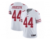 Men's Nike San Francisco 49ers #44 Kyle Juszczyk Vapor Untouchable Limited White NFL Jersey