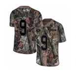 Men's Nike San Francisco 49ers #9 Robbie Gould Limited Camo Rush Realtree NFL Jersey