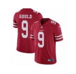 Men's Nike San Francisco 49ers #9 Robbie Gould Vapor Untouchable Limited Red Team Color NFL Jersey