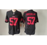 Men's San Francisco 49ers #57 Dre Greenlaw Black 2024 F.U.S.E. Vapor Untouchable Limited Stitched Football Jersey
