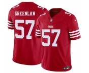 Men's San Francisco 49ers #57 Dre Greenlaw Red 2026 F.U.S.E. Vapor Untouchable Limited Football Stitched Jersey