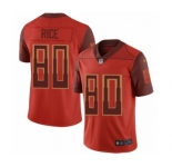 Men's San Francisco 49ers #80 Jerry Rice Limited Red City Edition Football Jersey