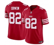 Men's San Francisco 49ers #82 Trenton Irwin Red 2026 F.U.S.E. Vapor Untouchable Limited Football Stitched Jersey