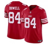 Men's San Francisco 49ers #84 Colton Dowell Red 2026 F.U.S.E. Vapor Untouchable Limited Football Stitched Jersey