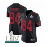 Men's San Francisco 49ers #84 Kendrick Bourne Black Alternate Vapor Untouchable Limited Player Super Bowl LIV Bound Football Jersey