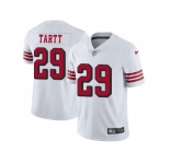 Nike San Francisco 49ers #29 Jaquiski Tartt White Rush Men Stitched NFL Vapor Untouchable Limited Jersey