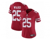 Women's Nike San Francisco 49ers #25 Jimmie Ward Vapor Untouchable Limited Red Team Color NFL Jersey