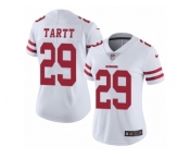 Women's Nike San Francisco 49ers #29 Jaquiski Tartt Vapor Untouchable Limited White NFL Jersey