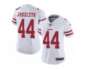 Women's Nike San Francisco 49ers #44 Kyle Juszczyk Vapor Untouchable Limited White NFL Jersey