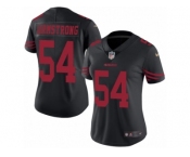 Women's Nike San Francisco 49ers #54 Ray-Ray Armstrong Limited Black Rush NFL Jersey