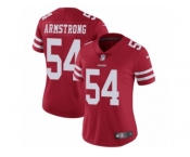 Women's Nike San Francisco 49ers #54 Ray-Ray Armstrong Vapor Untouchable Limited Red Team Color NFL Jersey