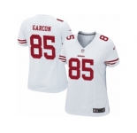 Women's Nike San Francisco 49ers #85 Pierre Garcon Limited White NFL Jersey