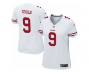 Women's Nike San Francisco 49ers #9 Robbie Gould Limited White NFL Jersey