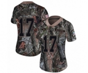 Women's San Francisco 49ers #17 Jalen Hurd Limited Camo Rush Realtree Football Jersey