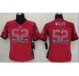 nike women nfl jerseys san francisco 49ers #52 patrick willis red[Elite drift fashion]