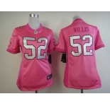 nike women nfl jerseys san francisco 49ers #52 willis pink[nike love's]