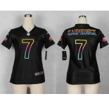nike women nfl jerseys san francisco 49ers #7 colin kaepernick black[nike fashion]